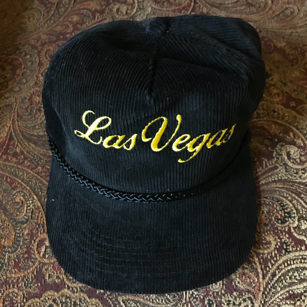 VINTAGE LAS VEGAS CORDUROY HAT